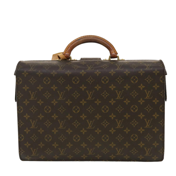 LOUIS VUITTON Monogram Serviette Fermoir Business Bag M53305 LV Auth rd4785 - Picture 2 of 16
